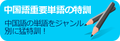 中国語重要単語の特訓